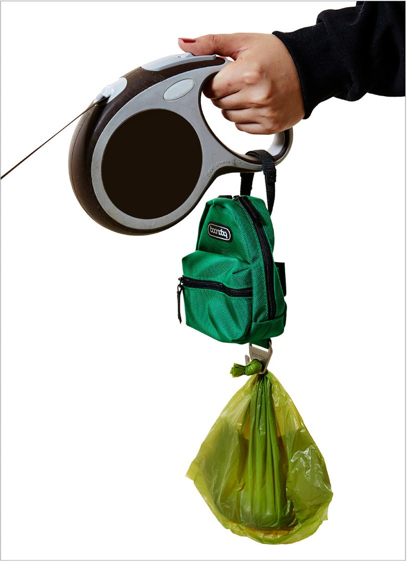 G-Bag 撿便袋收納小背包 - 綠色