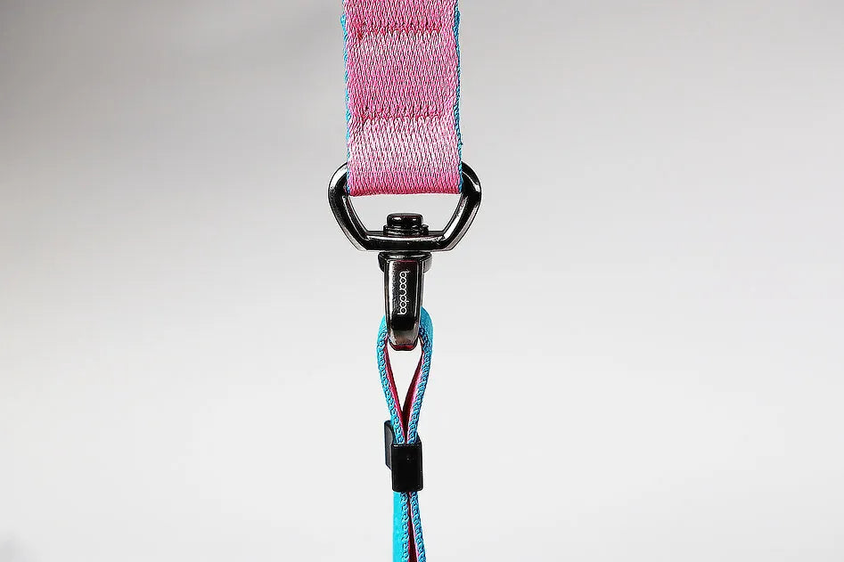 Dual Leash Link 雙扣防暴衝可調節式延長牽引繩 - 檸檬灰