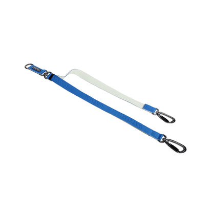 Dual Leash Link 雙扣防暴衝可調節式延長牽引繩 - 奶油藍