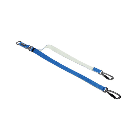 Dual Leash Link 雙扣防暴衝可調節式延長牽引繩 - 奶油藍