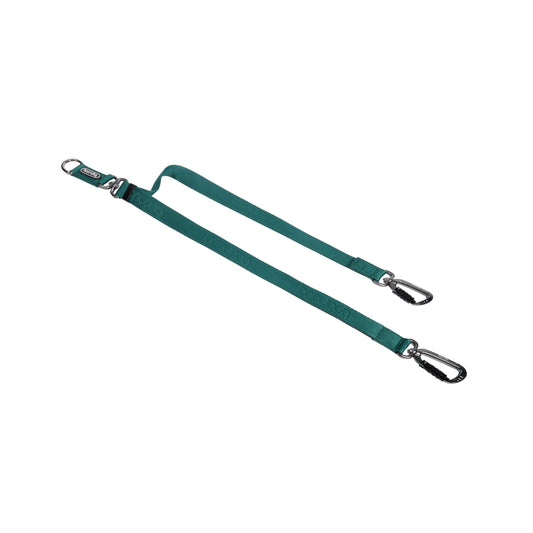 Dual Leash Link 雙扣防暴衝可調節式延長牽引繩 - 綠色