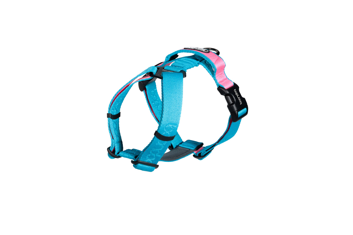 Play H Harness - Aqua Pink