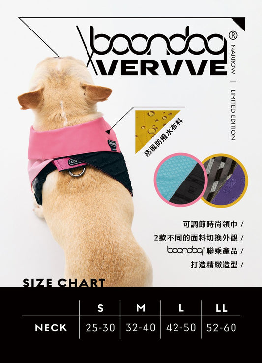 Boondog x VERVVE Crossover Bandana - Narrow - Pink (Limited Edition)